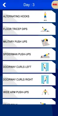 ArmWorkouts android App screenshot 3